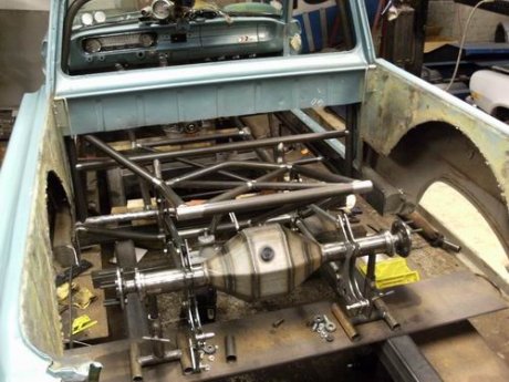 Fordmuscle Ranchero Tube Chassis Project
