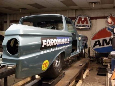 Fordmuscle Ranchero Tube Chassis Project
