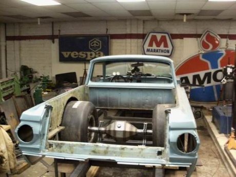 Fordmuscle Ranchero Tube Chassis Project