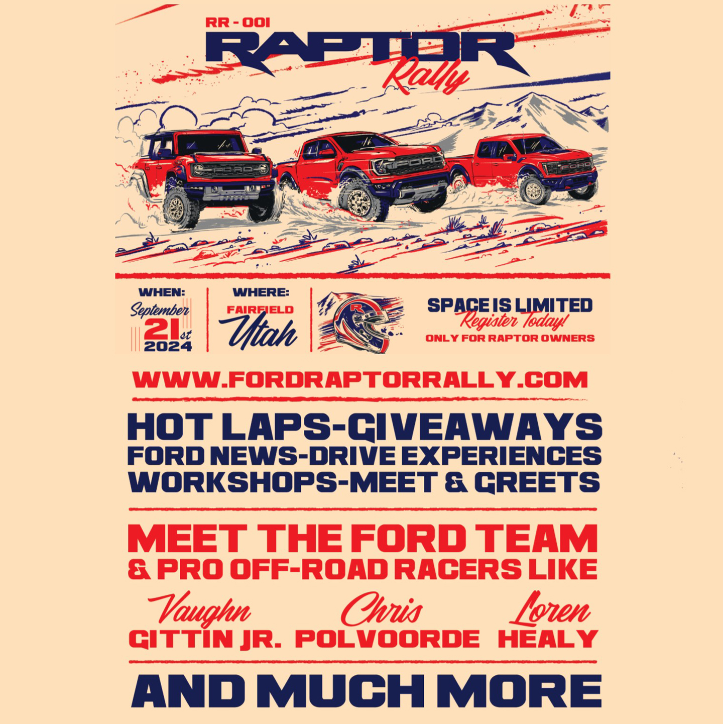The Inaugural 2024 Raptor Rally Is Right Around The Corner